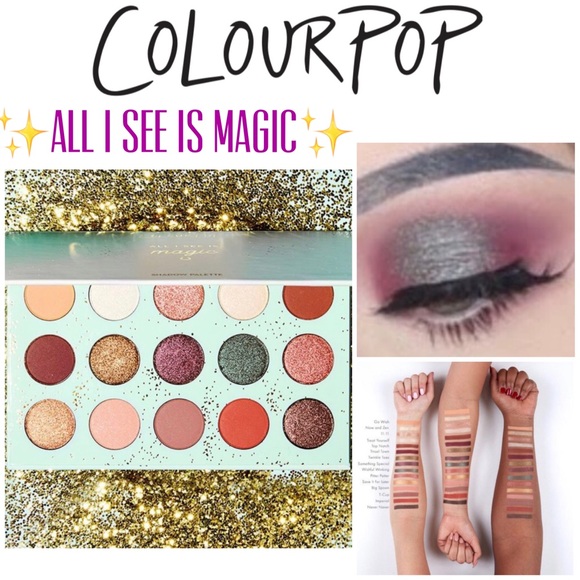 Sephora Other - COLOURPOP “ALL I See Is Magic” Palette